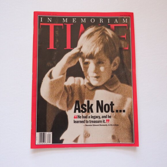 John F. Kennedy Jr. Life, Time, People Magazines Lot of 4 Vintage magazines 1999 - Picture 3 of 5